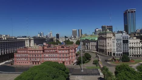 Buenos-Aires-Argentina-centro-abejón-aéreo-helicóptero-imágenes-4K