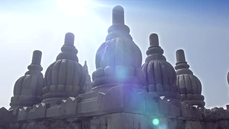 Candi-Sewu-complejo-de-templos-de-Prambanan-en-Java-Central,-Indonesia