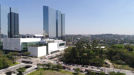 Aerial-View-of-Itaim-Bibi-in-Sao-Paulo,-Brazil