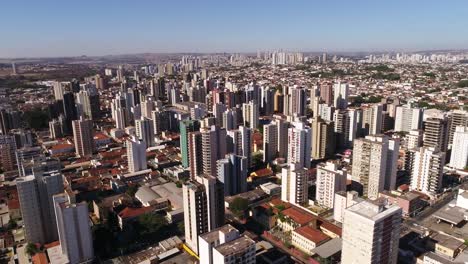 Aerial-View-of-Ribeirao-Preto-city,-Sao-Paulo,-Brazil