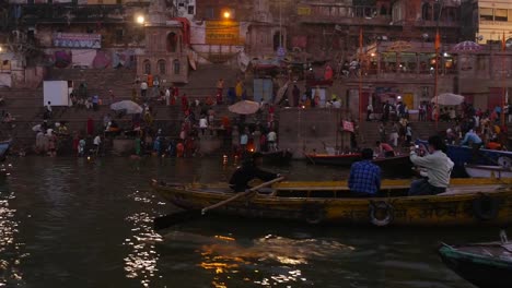 Varanasi-Stadt,-Indien