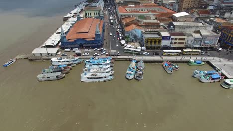 Aerial-View-of-Belem-do-Para,-Brazil