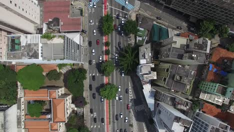 Consolacao-Avenue-in-Sao-Paulo-city,-Brazil