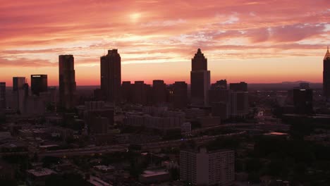 Gorgeous-sunset-over-the-city-of-Atlanta.