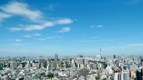 Landschaft-der-Stadt-Tokio