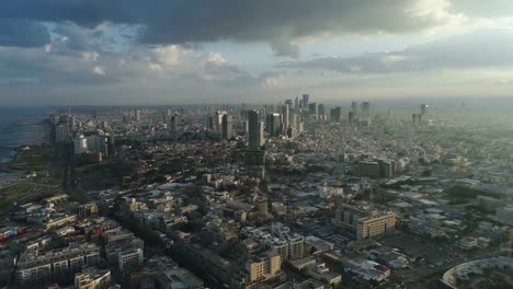 Skyline-de-Tel-Aviv-de-abejón