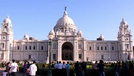 Victoria-Memorial-in-Kalkutta-oder-Kalkutta-,-Westbengalen