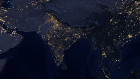 India-luces-de-espacio-de-zoom