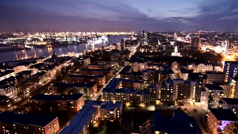 Stadt-Timelapse-Hamburg