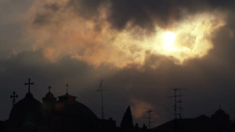 Timelapse-panorámica-a-la-ciudad-de-Jerusalén-antigua-de-la-ciudad.