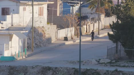 Walking-in-the-Streets-of-Juarez,-Mexico.