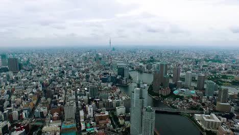 Tokyo-Japan-Luftaufnahmen