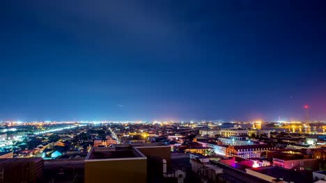 Time-Lapse---Night-View-of-New-Orleans,-USA