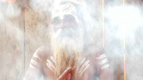 Portrait-of-a-Holy-Indian-Sadhu