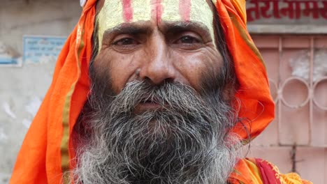 Sadhu-en-Pushkar,-India