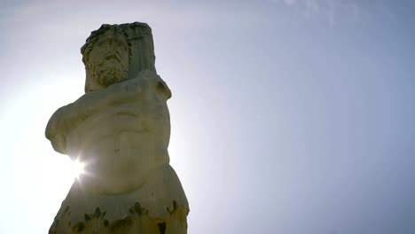 Poseidon-Statue-in-Griechenland