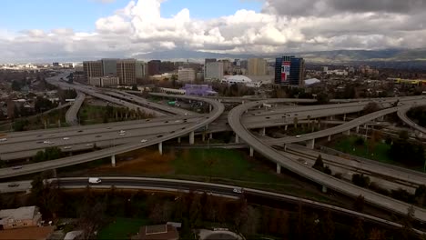 View-Over-Highways-San-Jose-California-Downtown-City-Skyline