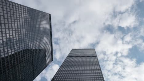 Toronto,-Canada,-Hyperlapse----Hyperlapse-video-showcasing-the-skyscrapers-of-Toronto-s-financial-district