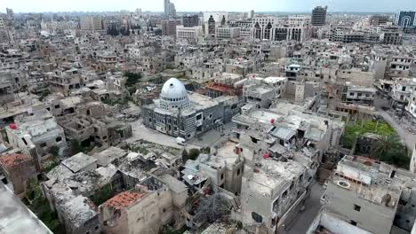 Aerial-view-of-ruined-homs-in-Syria