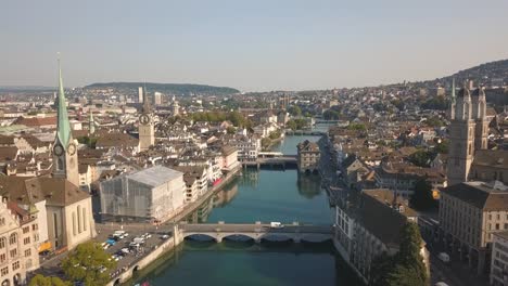 Paisaje-de-la-ciudad-de-Zurich