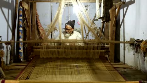 Weaver-at-work