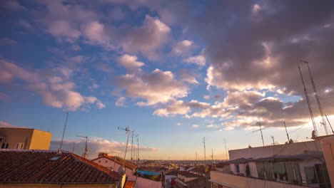 Madrid-día-soleado-en-el-último-piso-de-panorama-de-la-ciudad-de-4-k-lapso-de-tiempo-de-España