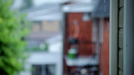 Abstract-Blurry-Video-of-a-Rainy-Day-in-a-Suburb