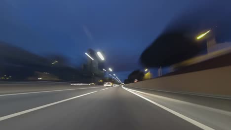 Fast-driving-for-Barcelona.Time-Lapse---4K