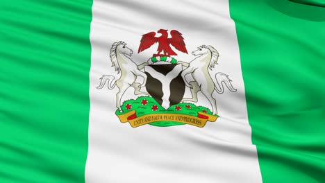 Abuja-City-Close-Up-Waving-Flag