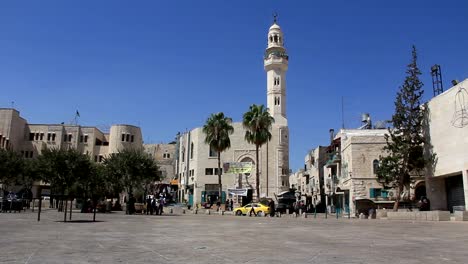 Heiliges-Land.-Bethlehem.-Stadt-David.-Palästinensische-Autonomiebehörde