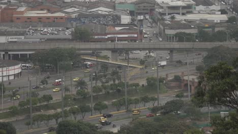 Zeitraffer-Straße-Medellin