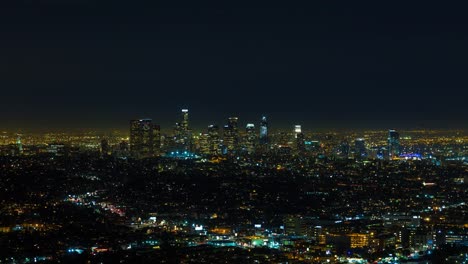 Downtown-Los-Angeles-at-Night-Timelapse