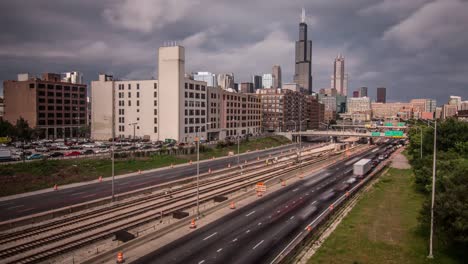 Chicago-Skyline-290-Timelapse-bewölkt