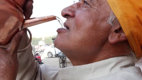 Retratos-de-gente-Real-India-hombre-Senior