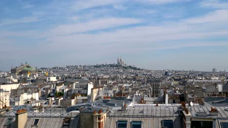Aerial-view-on-Sacre-Coeur-in-Paris-in-4k-slow-motion