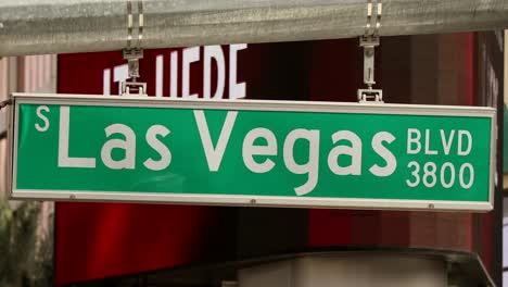 Las-Vegas-road-sign-over-the-boulevard-strip-in-Nevada,-USA