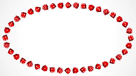 Red-dice-cubes-casino-gambling-white-ellipse-border-frame-background