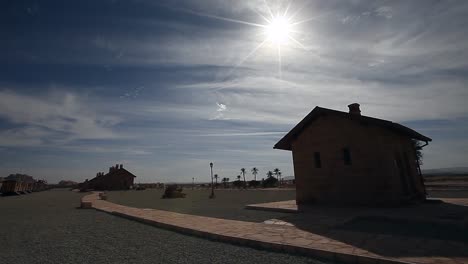 Vintage-osmanische-Bahnhof-in-mada\'en-Saleh-in-Saudi-Arabien