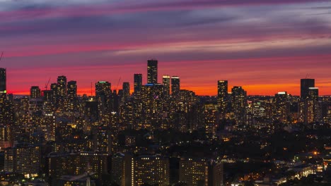 Sunset-City-Skyline-Toronto