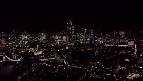 New-Modern-Business-Buildings-in-the-City-Financial-District-in-London-at-Night