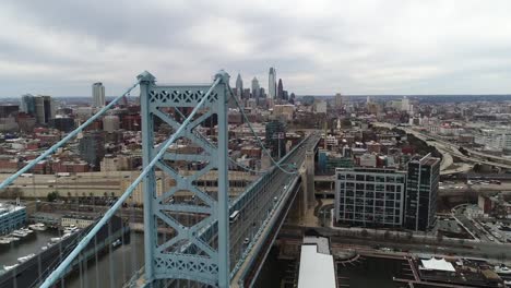 Aerial-of-Philadelphia,-Pennsylvania