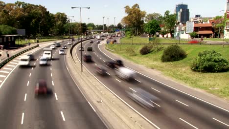 Highway-morning-Time-Lapse