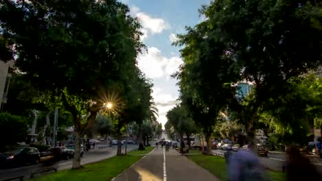 Tel-Aviv-bulevard-hyperlapse