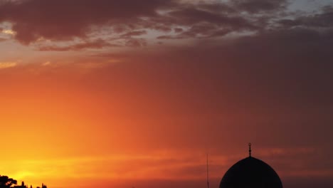 Tilt-down-to-Dome-of-the-Rock-in-Jerusalem.