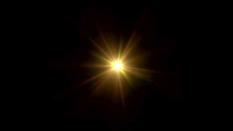 gold-Star-lens-flare-center-HD