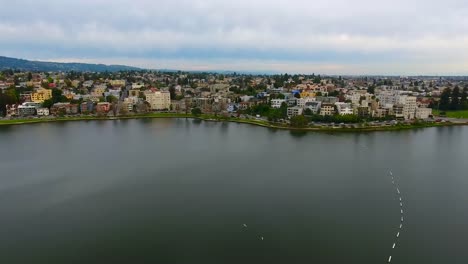 Lake-Merritt-überfliegen