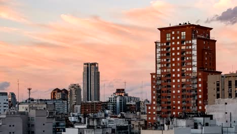 Buenos-Aires-bei-Sonnenuntergang