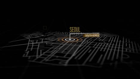 Ubicaciones-de-Seúl,-Corea-del-sur