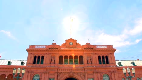 Casa-Rosada-Gebäude-(das-rosa-Haus)-In-Buenos-Aires-(Argentinien).