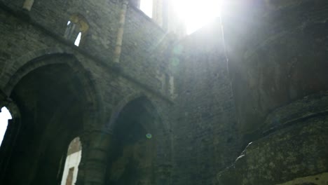 Ruined-abbey-in-sunlight
